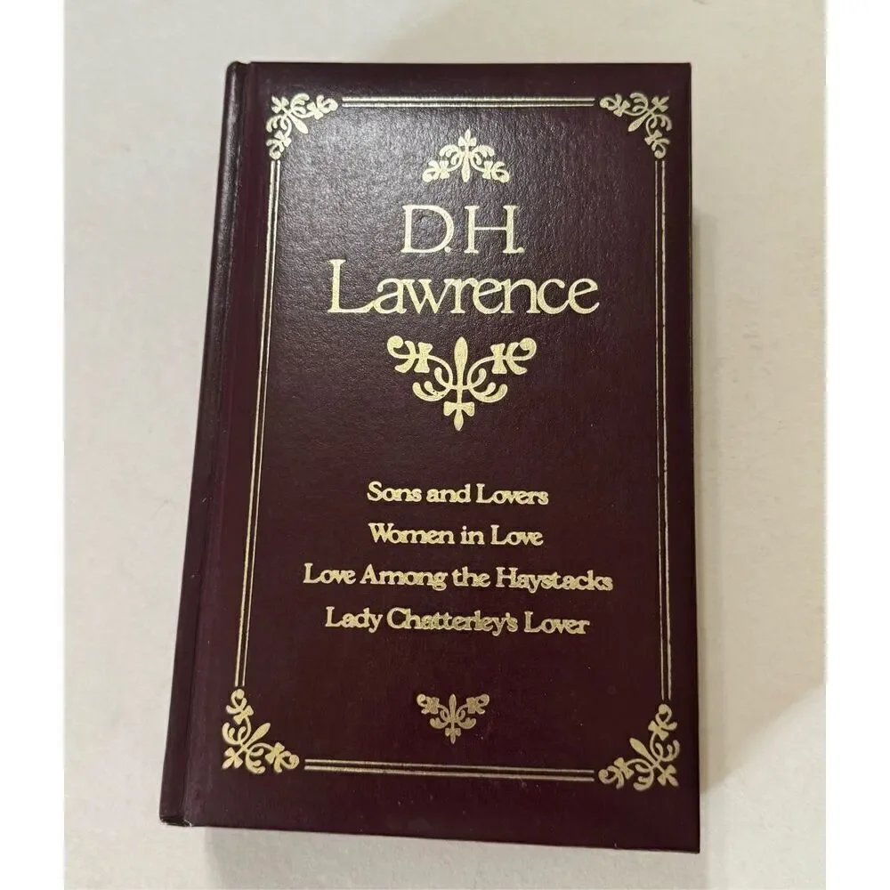 D. H. Lawrence 4 Novels 1983 Hardcover Octopus/Heinemann Book